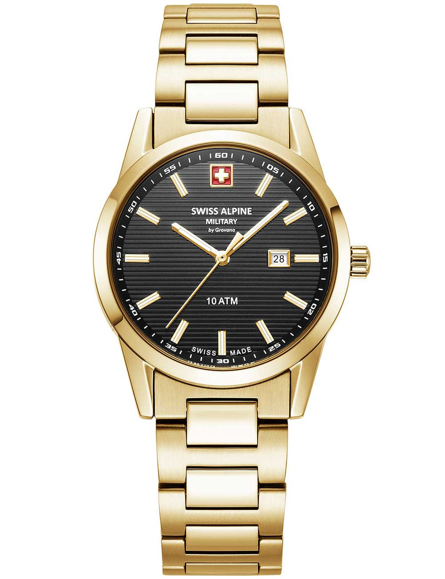 SWISS ALPINE MILITARY 7767-1117 Analoguhr Armbanduhr 38 mm