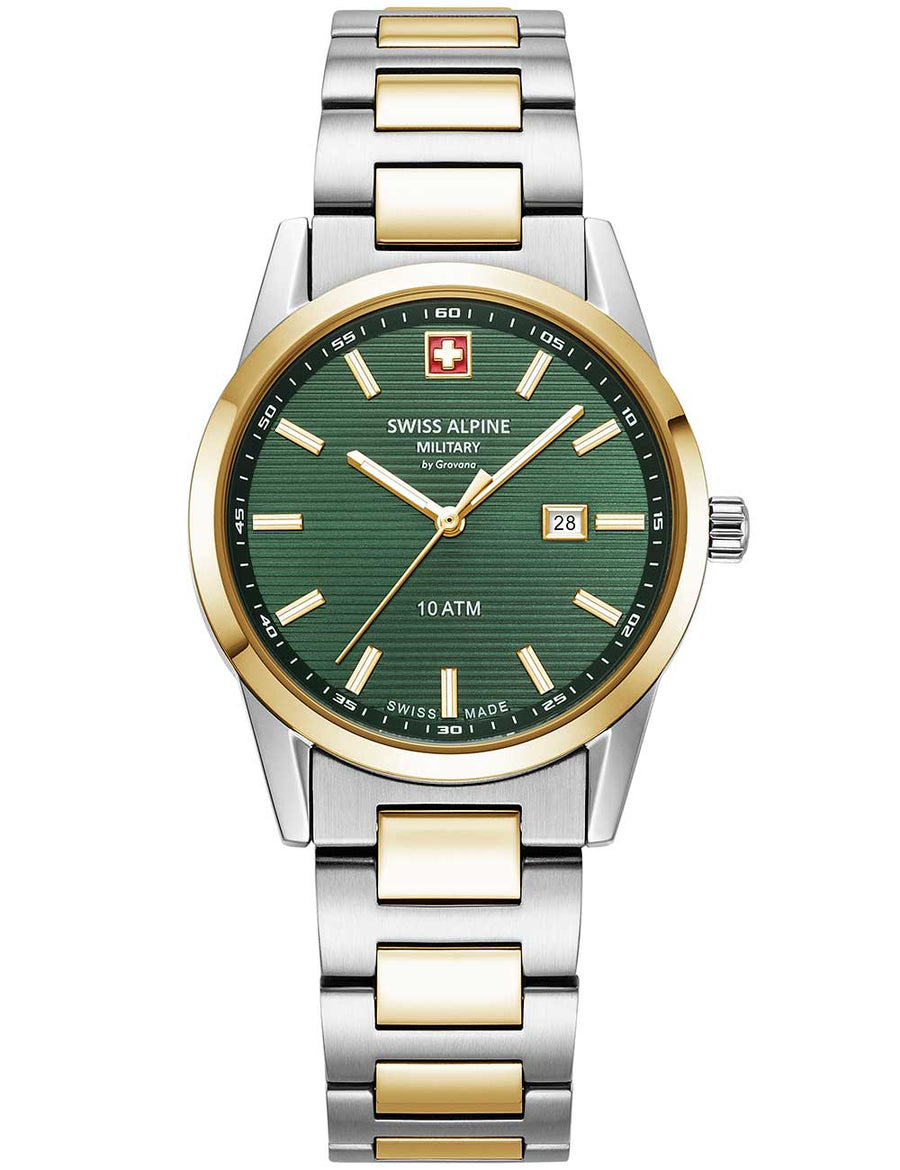 SWISS ALPINE MILITARY 7767-1144 Analoguhr Armbanduhr 38 mm