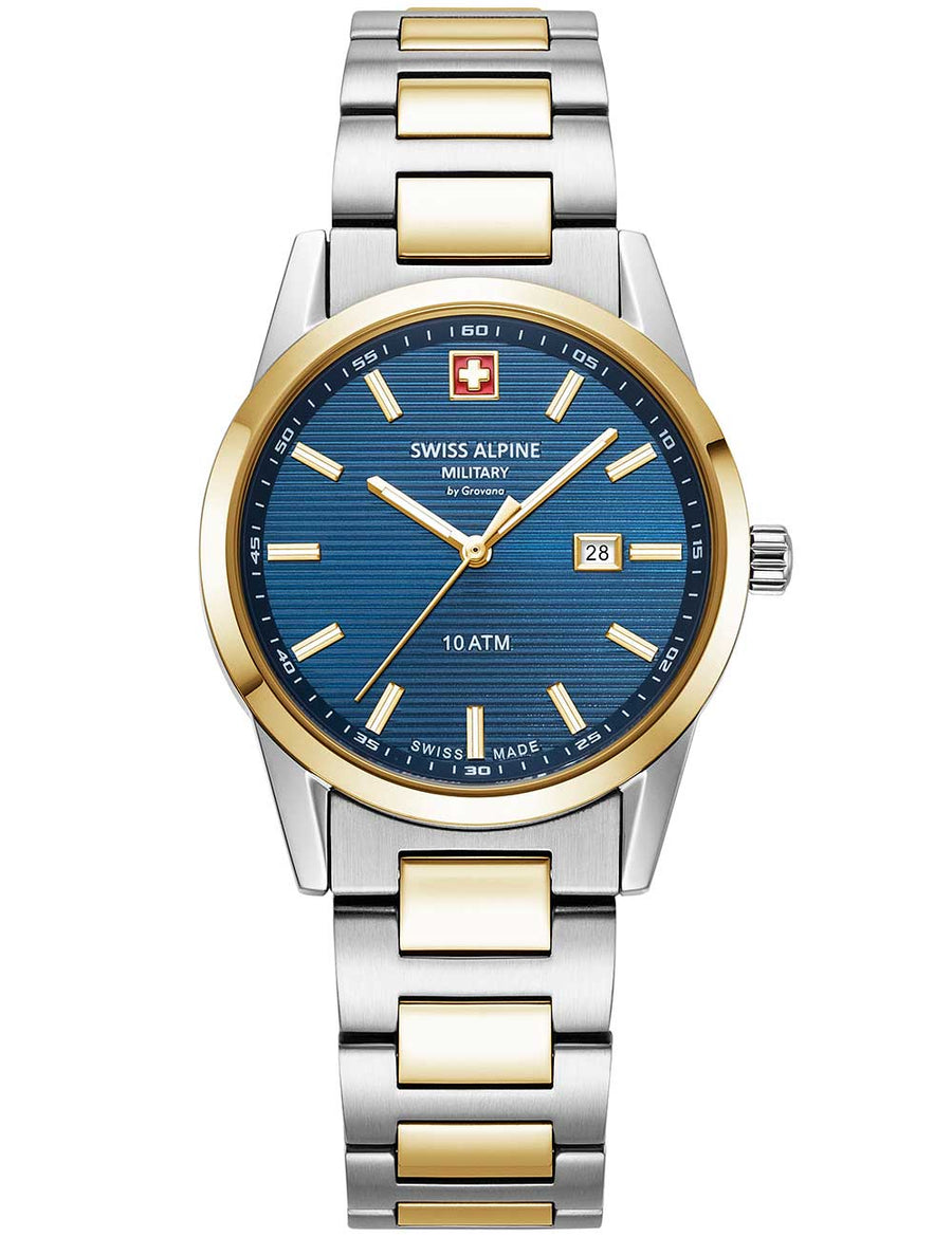 SWISS ALPINE MILITARY 7767-1145 Analoguhr Armbanduhr 38 mm