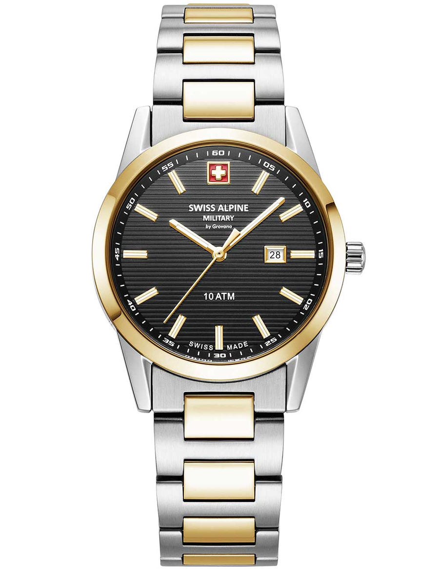 SWISS ALPINE MILITARY 7767-1147 Analoguhr Armbanduhr 38 mm