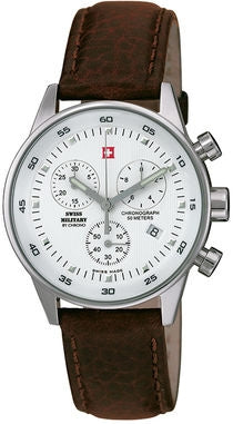 SWISS MILITARY By CHRONO Mod. 34005.04 Chronograph Armbanduhr 36 mm ansicht-2