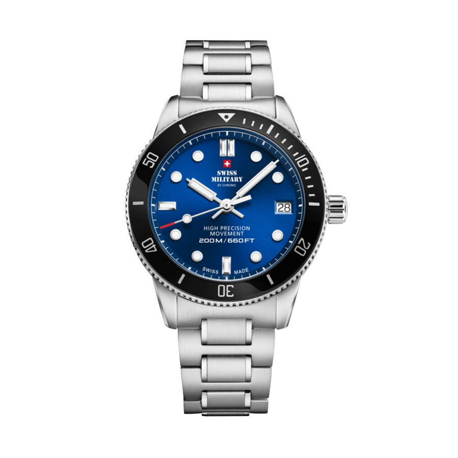 SWISS MILITARY By CHRONO WATCHES Mod. SM34089.02 SM34089-02 Armbanduhr ansicht-2