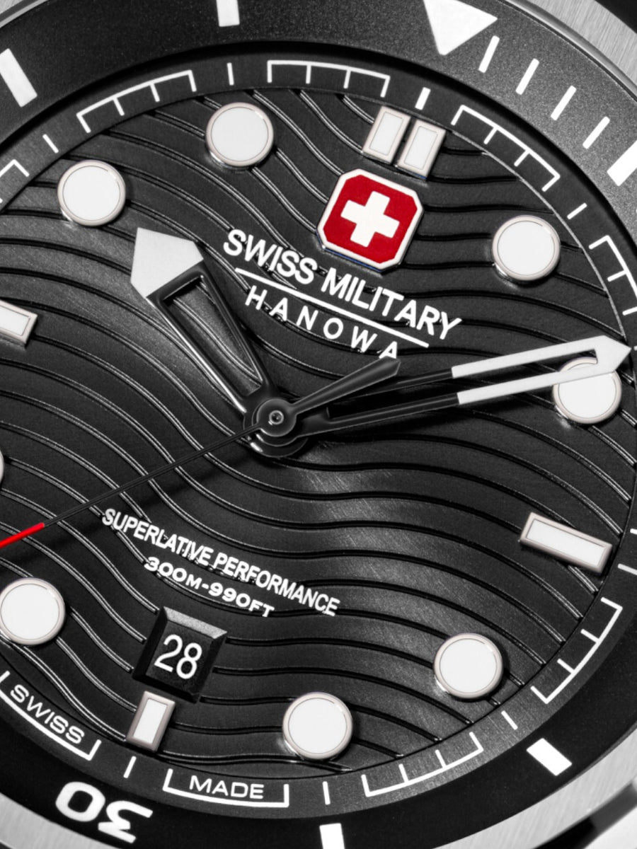 SWISS MILITARY HANOWA BREAKWATER SMWGH0006404 Analoguhr Armbanduhr 20 mm ansicht-2