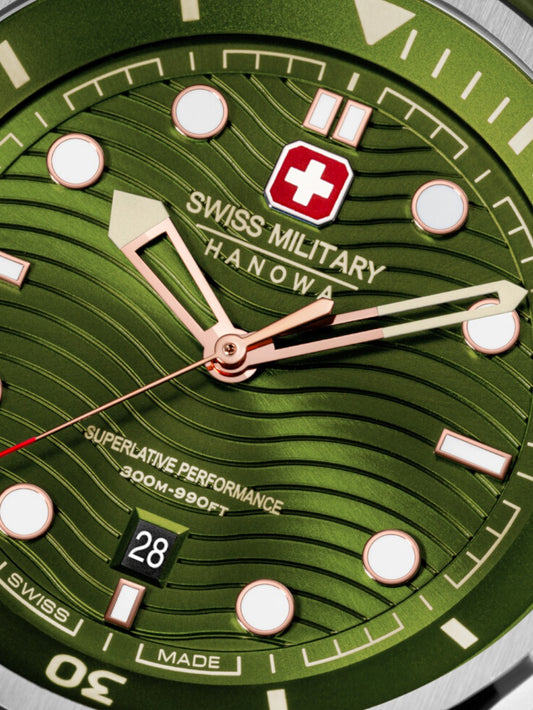 SWISS MILITARY HANOWA BREAKWATER SMWGN0006402 Analoguhr Armbanduhr 20 mm ansicht-2