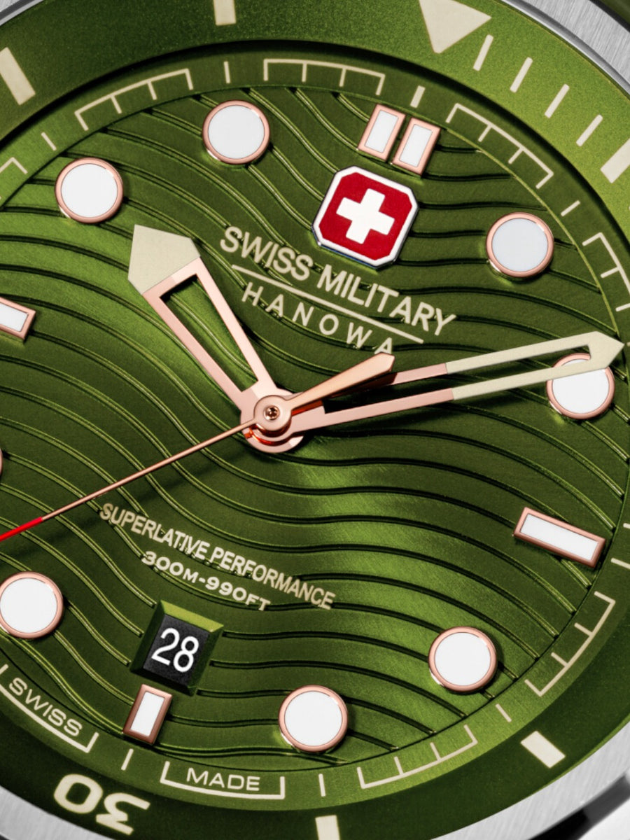SWISS MILITARY HANOWA BREAKWATER SMWGN0006402 Analoguhr Armbanduhr 20 mm ansicht-2