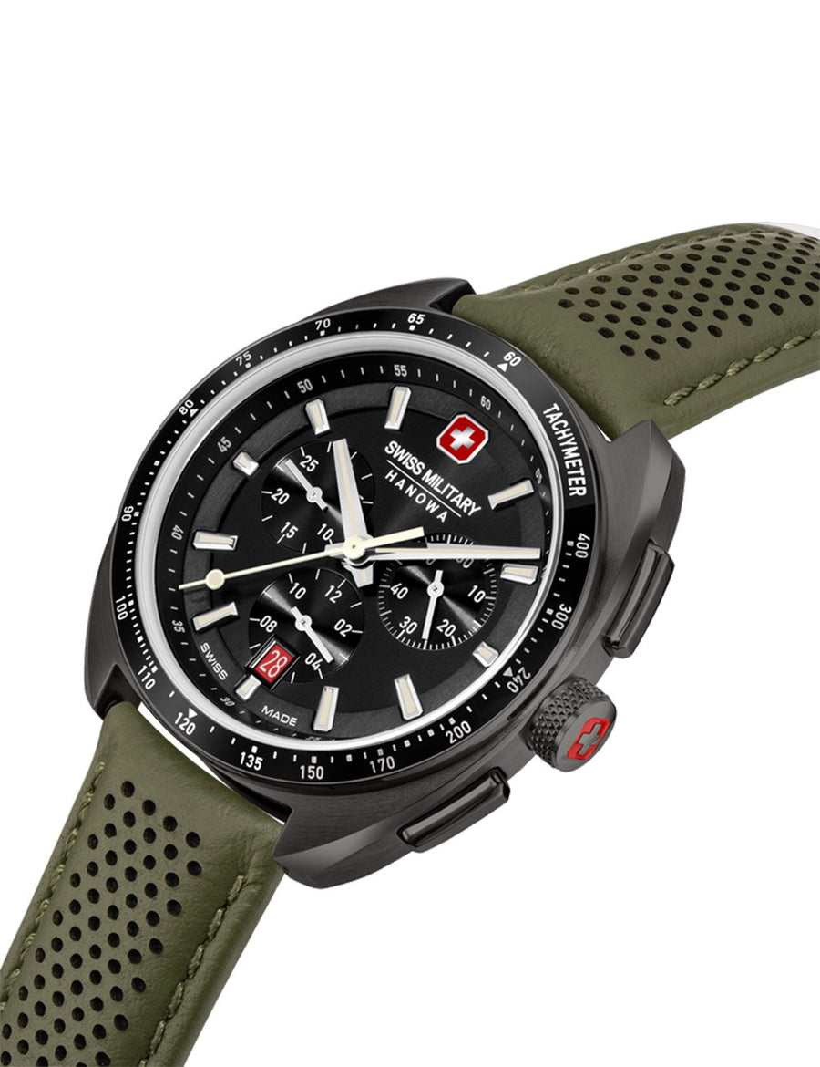 SWISS MILITARY HANOWA DEFENDER SMWGC0003340 Chronograph Armbanduhr 20 mm
