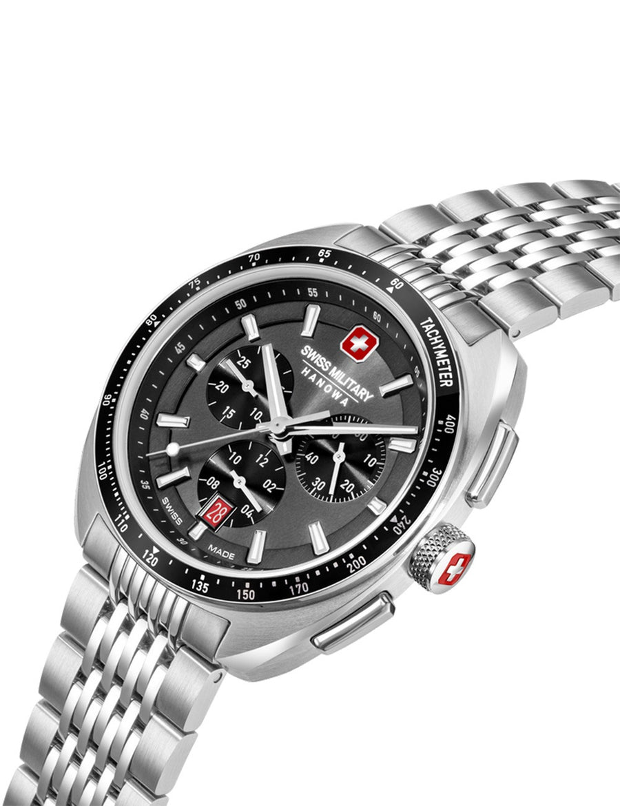 SWISS MILITARY HANOWA DEFENDER SMWGI0003302 Chronograph Armbanduhr 20 mm