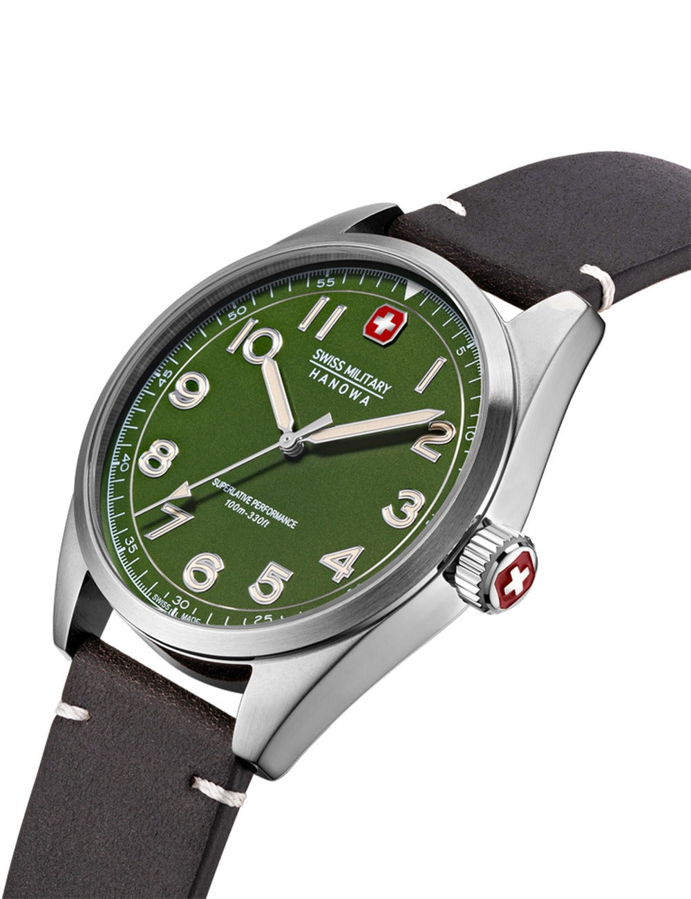 SWISS MILITARY HANOWA FALCON SMWGA2100404 Analoguhr Armbanduhr 20 mm ansicht-2