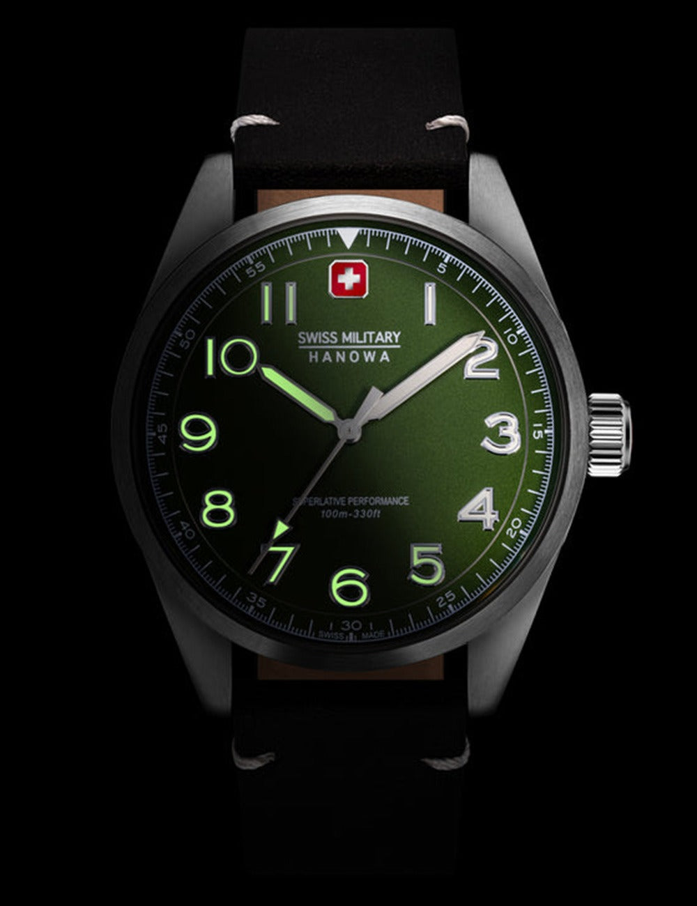 SWISS MILITARY HANOWA FALCON SMWGA2100404 Analoguhr Armbanduhr 20 mm