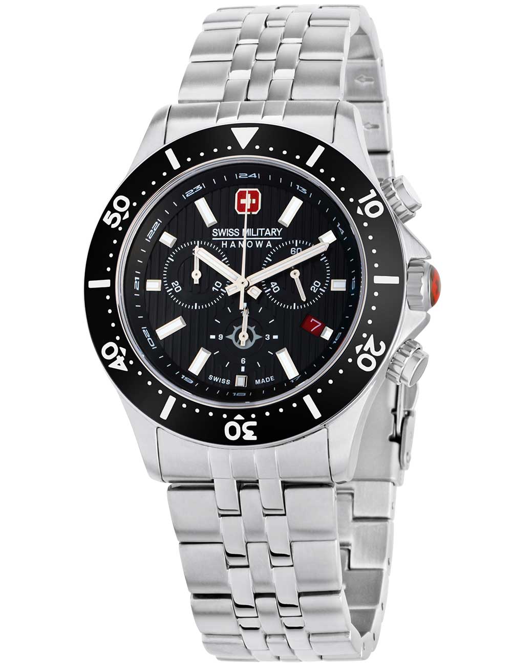 SWISS MILITARY HANOWA FLAGSHIP X CHRONO SMWGI2100701 Chronograph Armbanduhr 42 mm