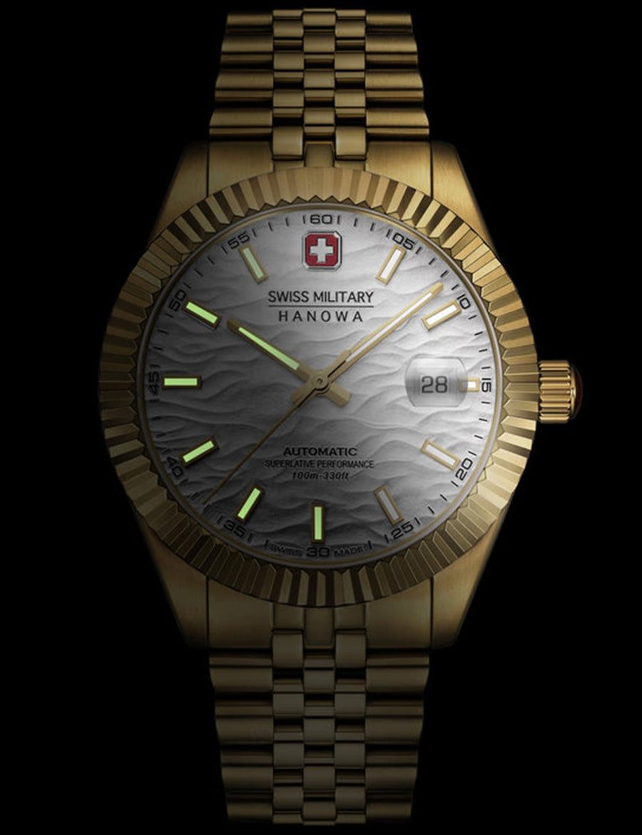 SWISS MILITARY HANOWA MASTER DILIGENTER SMWGL0005410 Analoguhr Armbanduhr 46 mm