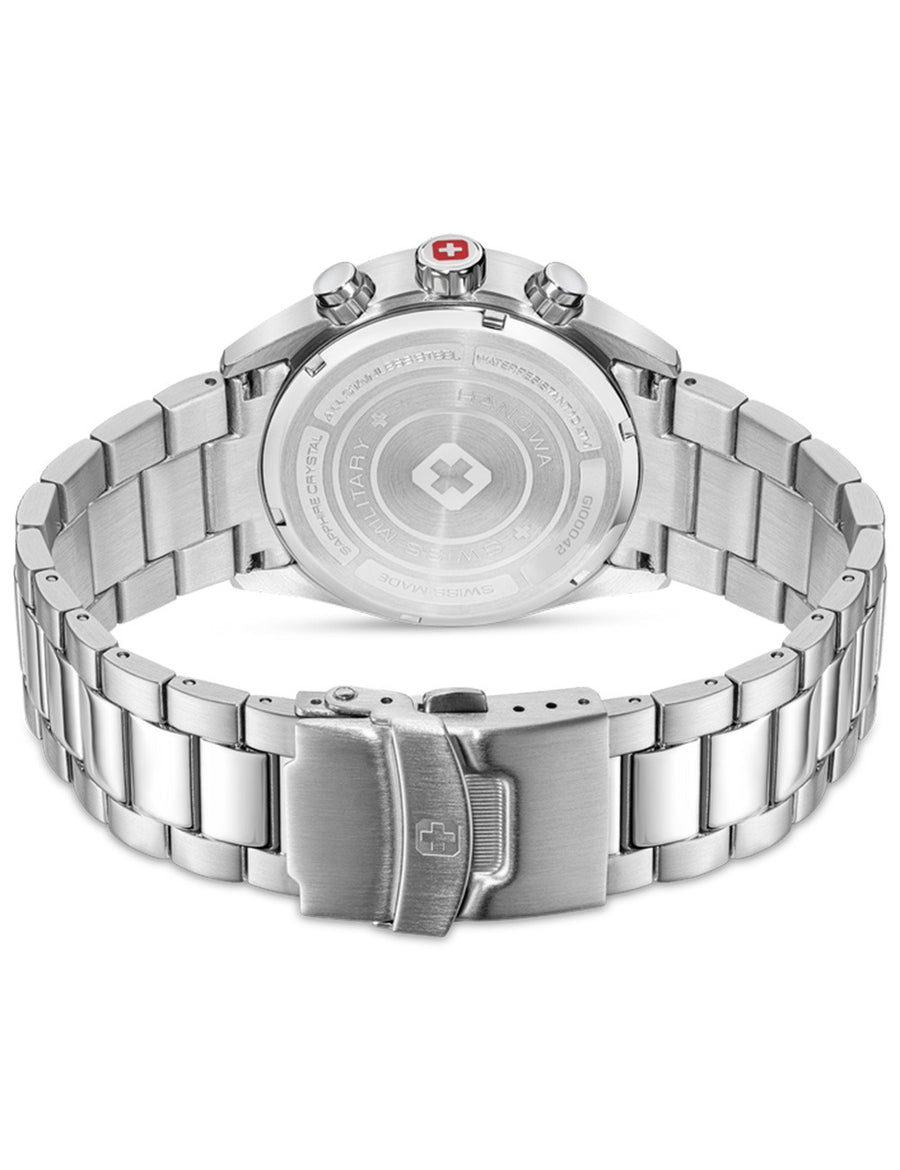 SWISS MILITARY HANOWA NAVALUS PRO CHRONO SMWGI0004204 Chronograph Armbanduhr 20 mm ansicht-2