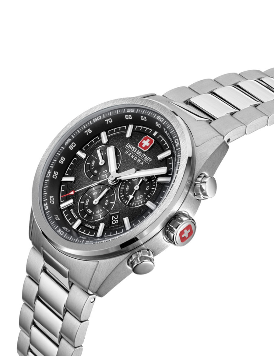 SWISS MILITARY HANOWA NAVALUS PRO CHRONO SMWGI0004204 Chronograph Armbanduhr 20 mm
