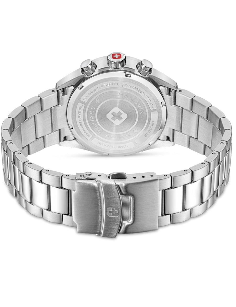 SWISS MILITARY HANOWA NAVALUS PRO CHRONO SMWGI0004206 Chronograph Armbanduhr 20 mm ansicht-2