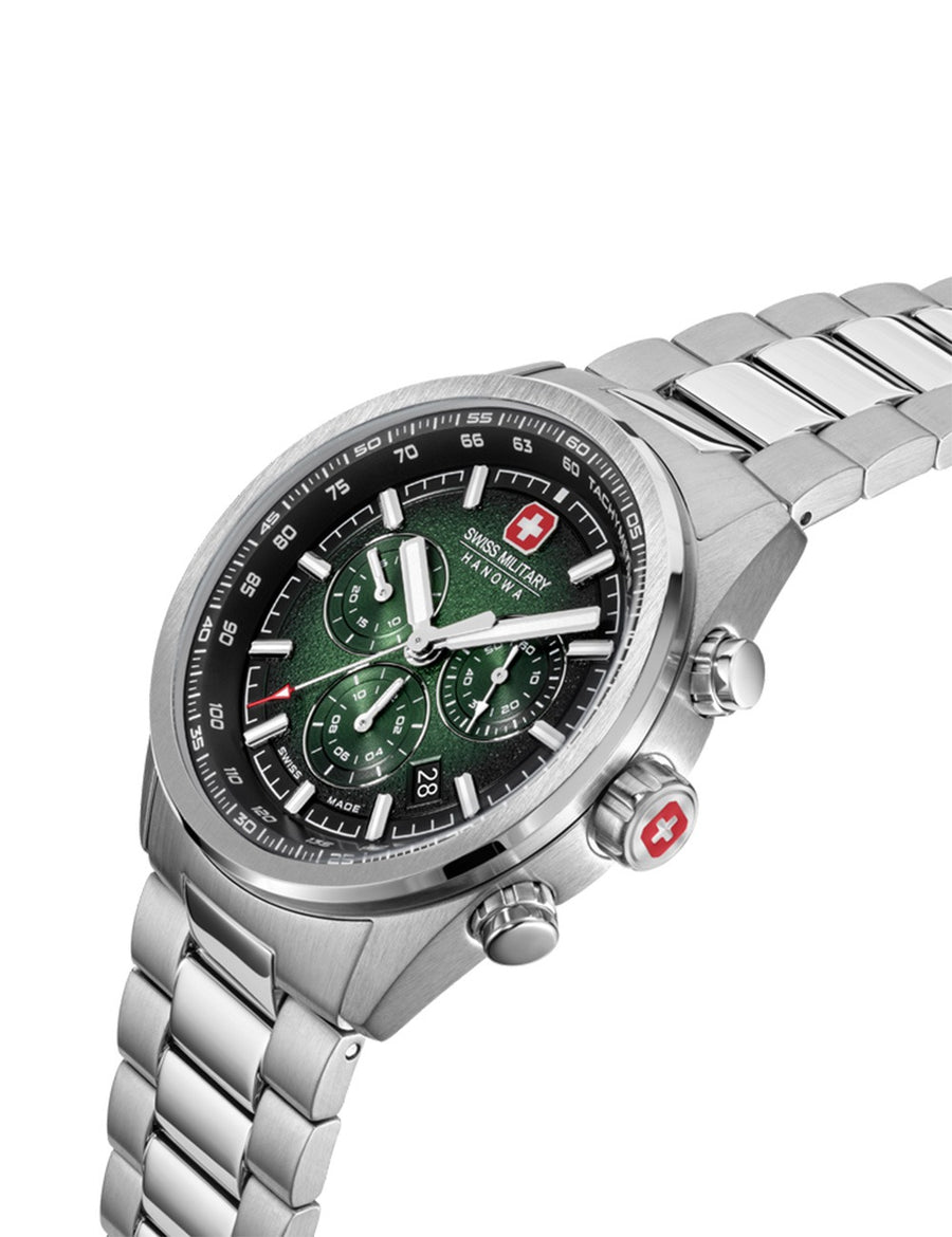 SWISS MILITARY HANOWA NAVALUS PRO CHRONO SMWGI0004206 Chronograph Armbanduhr 20 mm