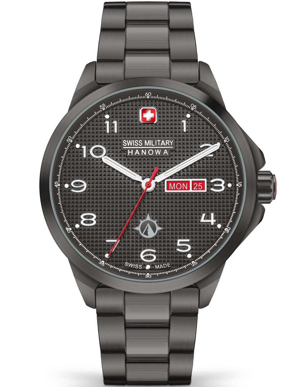 SWISS MILITARY HANOWA PUMA SMWGH2100341 Day & Date Armbanduhr 43 mm ansicht-3