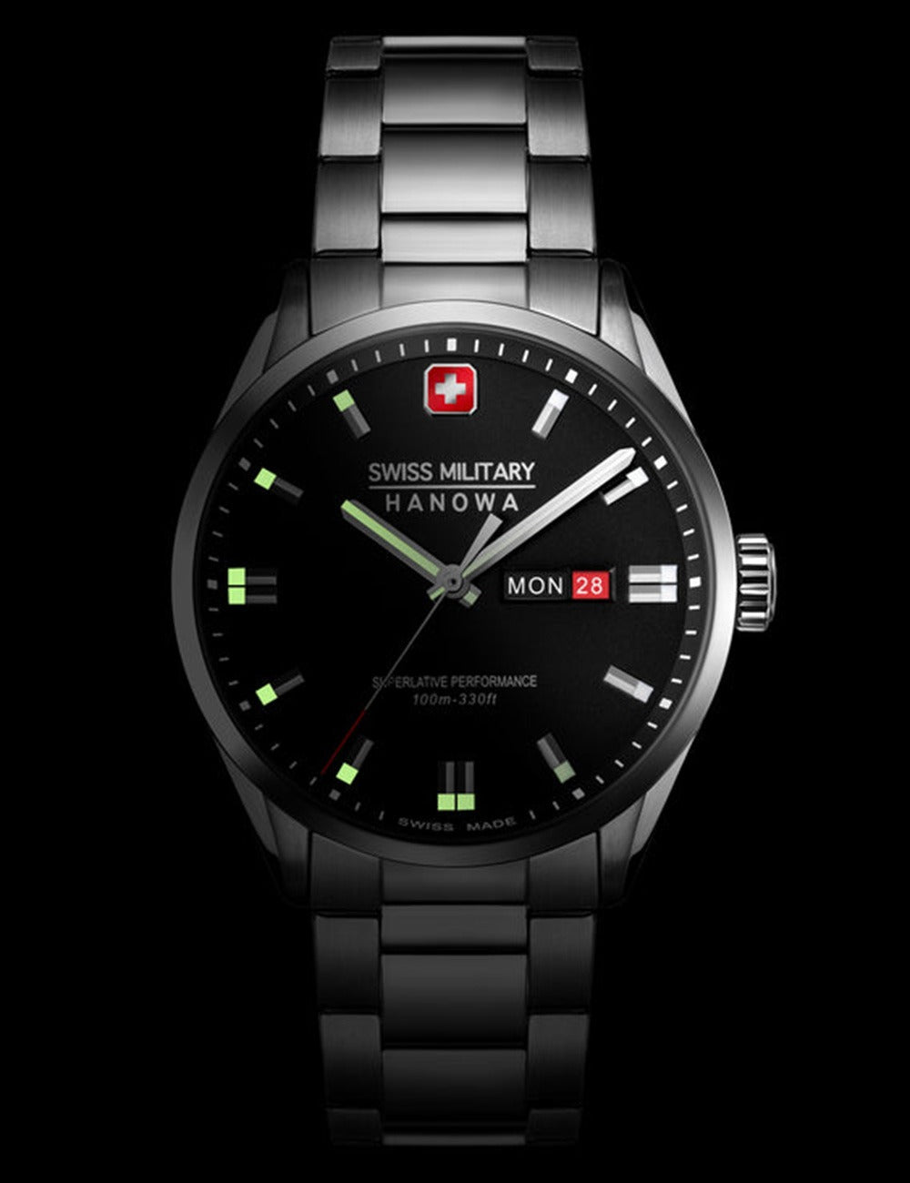 SWISS MILITARY HANOWA ROADRUNNER MAXED SMWGH0001601 Analoguhr Armbanduhr 20 mm