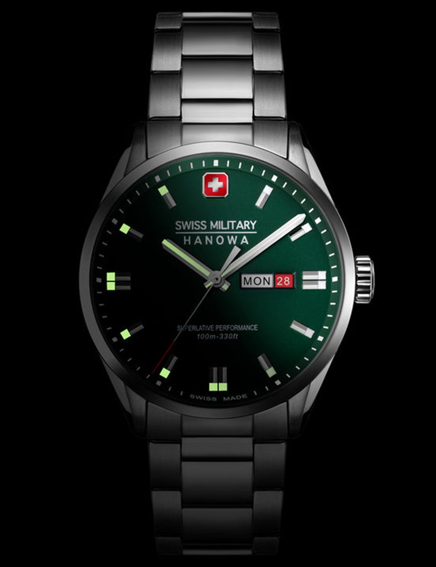 SWISS MILITARY HANOWA ROADRUNNER MAXED SMWGH0001603 Analoguhr Armbanduhr 20 mm