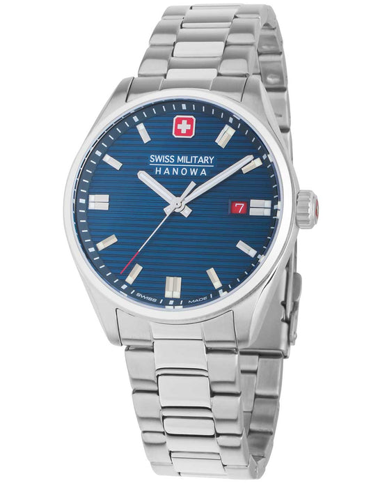 SWISS MILITARY HANOWA ROADRUNNER SMWGH2200102 Date Armbanduhr 40 mm