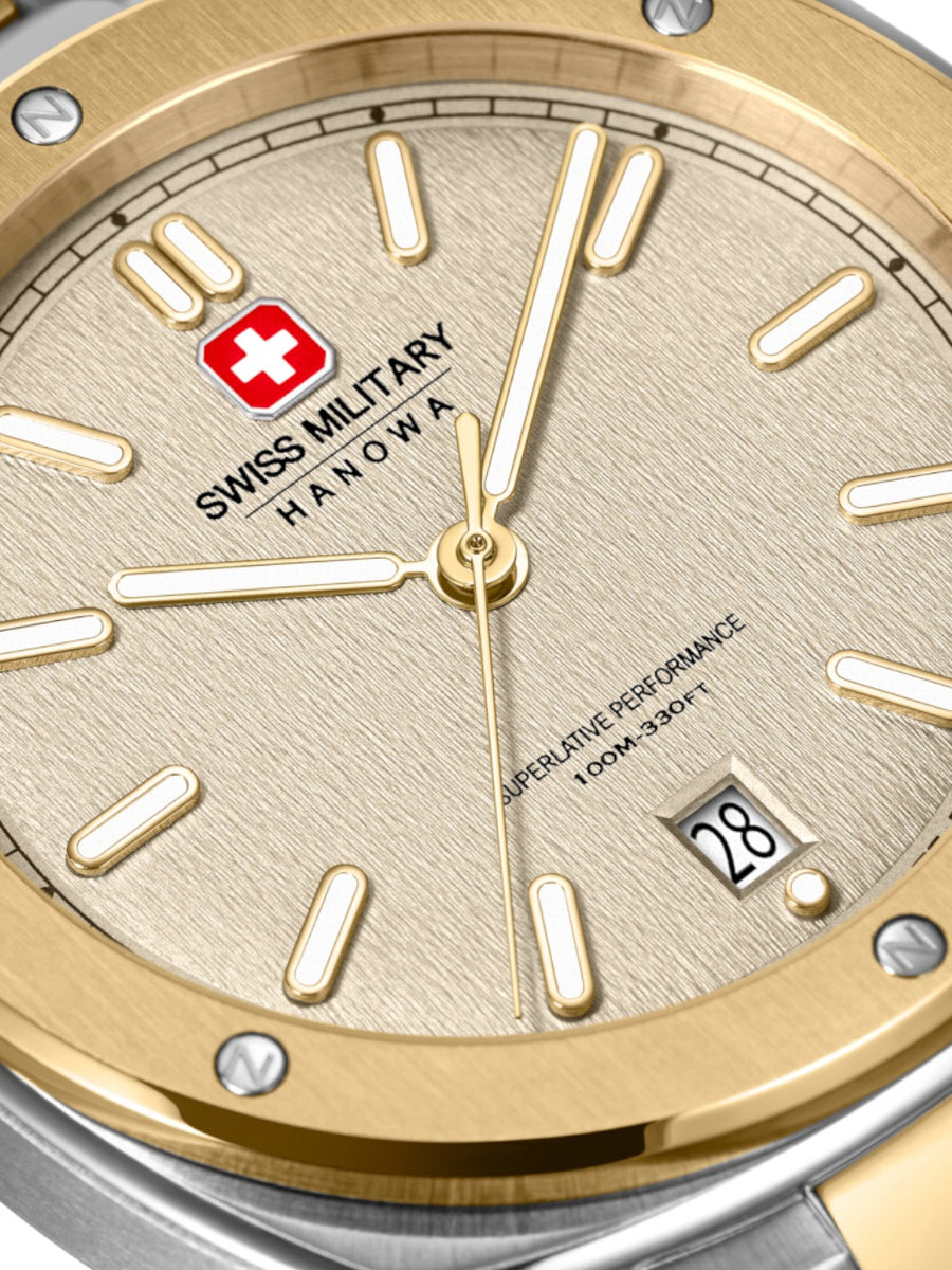 SWISS MILITARY HANOWA SIRIUS SMWGH0006560 Analoguhr Armbanduhr 20 mm ansicht-2