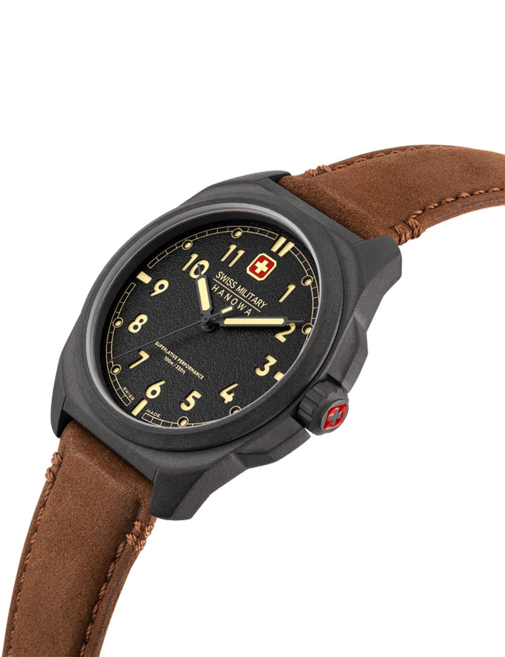 SWISS MILITARY HANOWA SMWGA0003940 Analoguhr Armbanduhr 20 mm ansicht-3