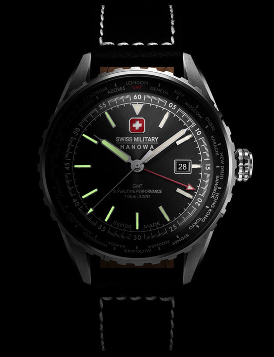 SWISS MILITARY HANOWA SMWGB0003201 Analoguhr Armbanduhr 20 mm