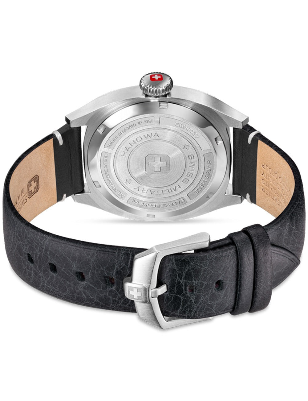 SWISS MILITARY HANOWA SMWGB0003702 Analoguhr Armbanduhr 38 mm ansicht-3