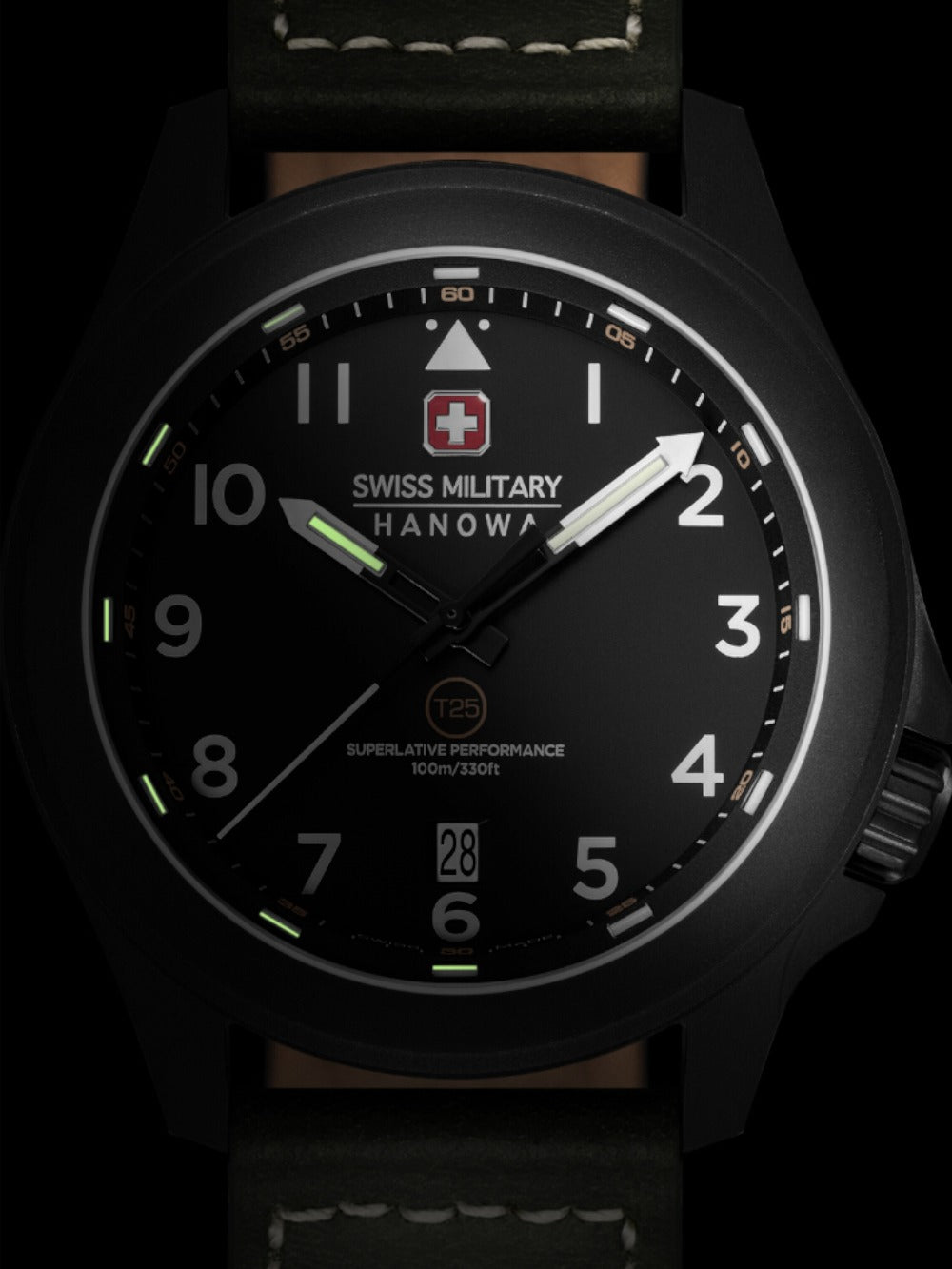 SWISS MILITARY HANOWA SMWGB0005240 Analoguhr Armbanduhr 20 mm ansicht-3