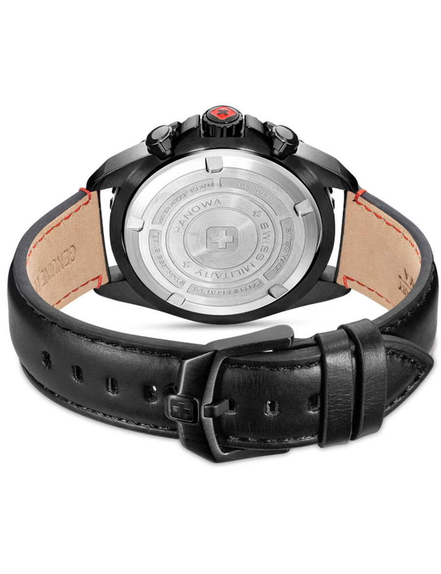 SWISS MILITARY HANOWA SMWGC0001832 Chronograph Armbanduhr 20 mm ansicht-2