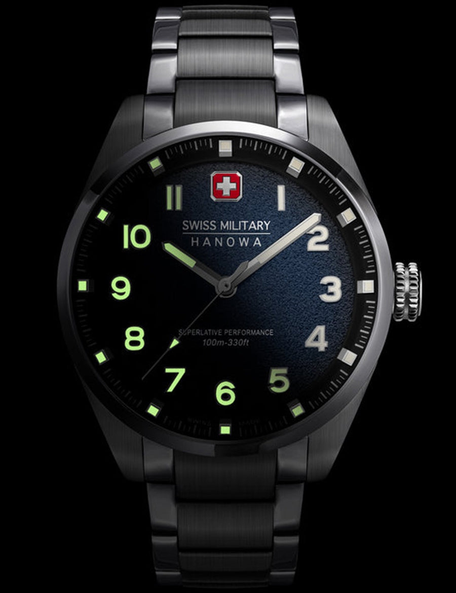 SWISS MILITARY HANOWA SMWGG0001504 Chronograph Armbanduhr 20 mm