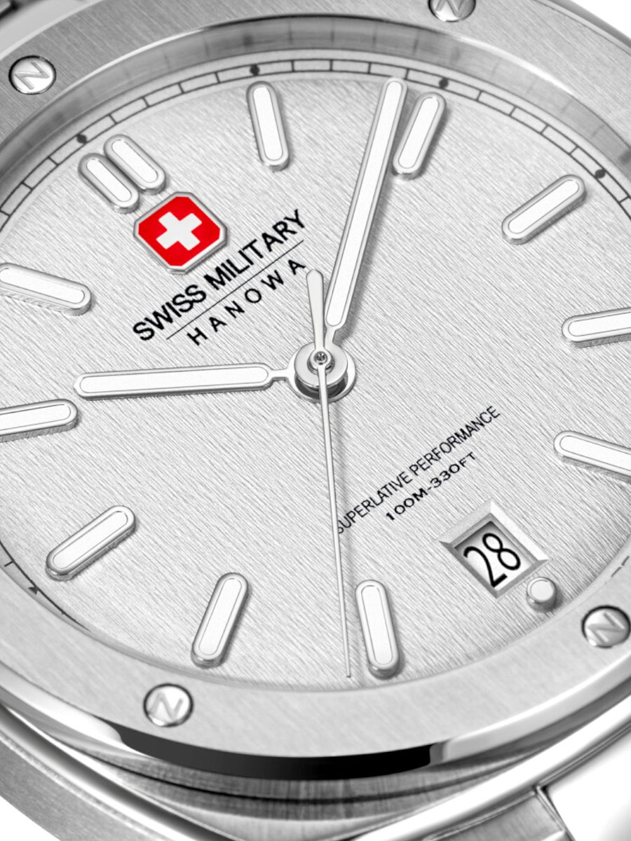 SWISS MILITARY HANOWA SMWGH0006503 Analoguhr Armbanduhr 20 mm ansicht-2