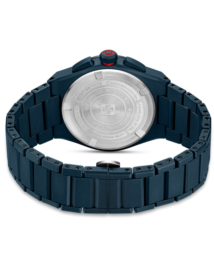 SWISS MILITARY HANOWA SMWGI0002281 Chronograph Armbanduhr 20 mm ansicht-2