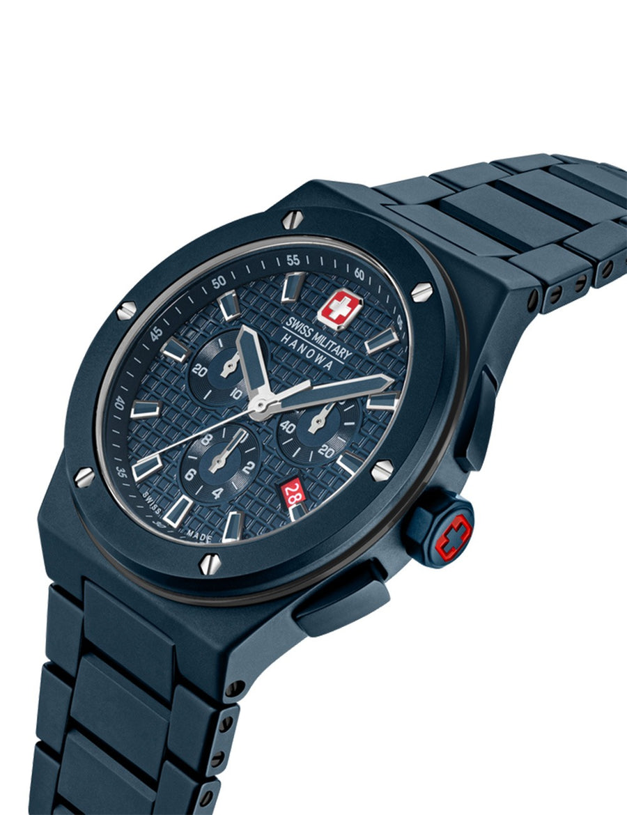SWISS MILITARY HANOWA SMWGI0002281 Chronograph Armbanduhr 20 mm