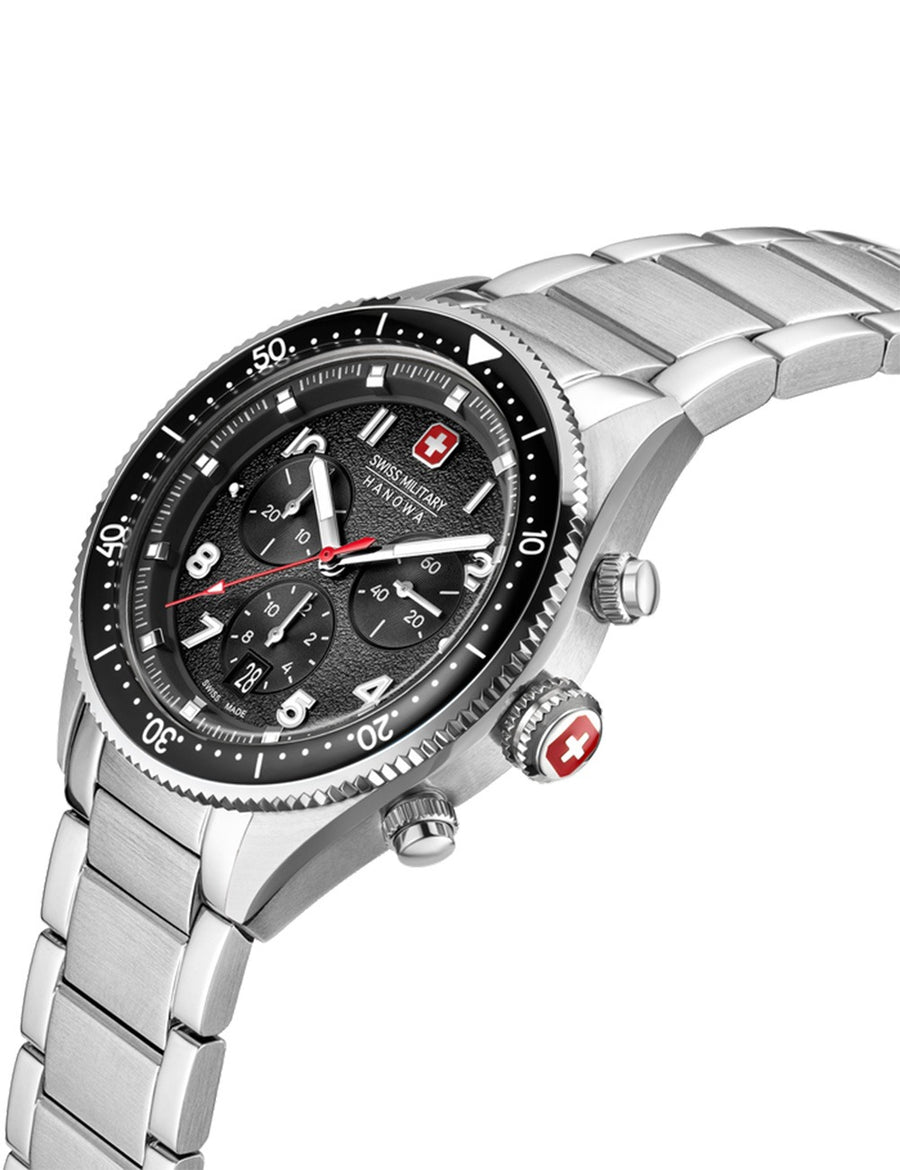 SWISS MILITARY HANOWA SMWGI0003803 Chronograph Armbanduhr 46 mm