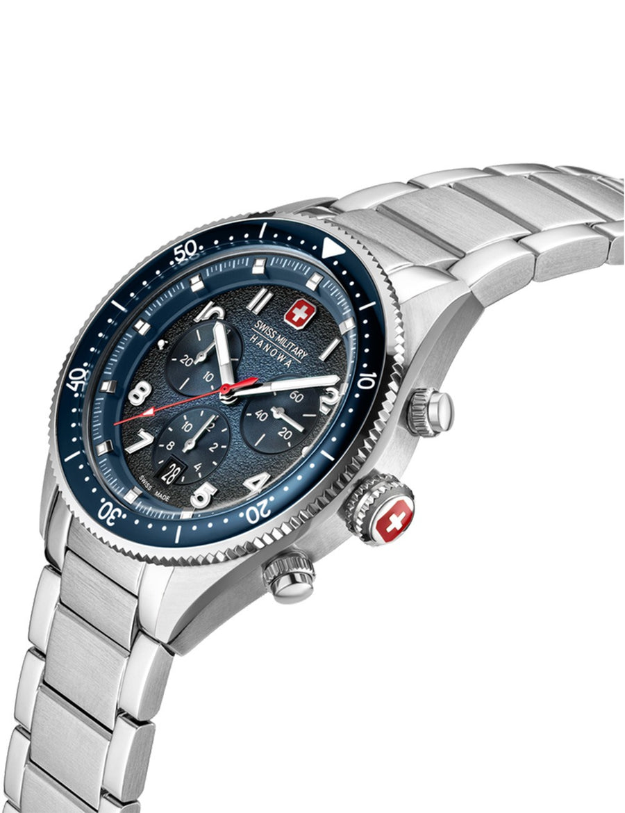 SWISS MILITARY HANOWA SMWGI0003804 Chronograph Armbanduhr 20 mm