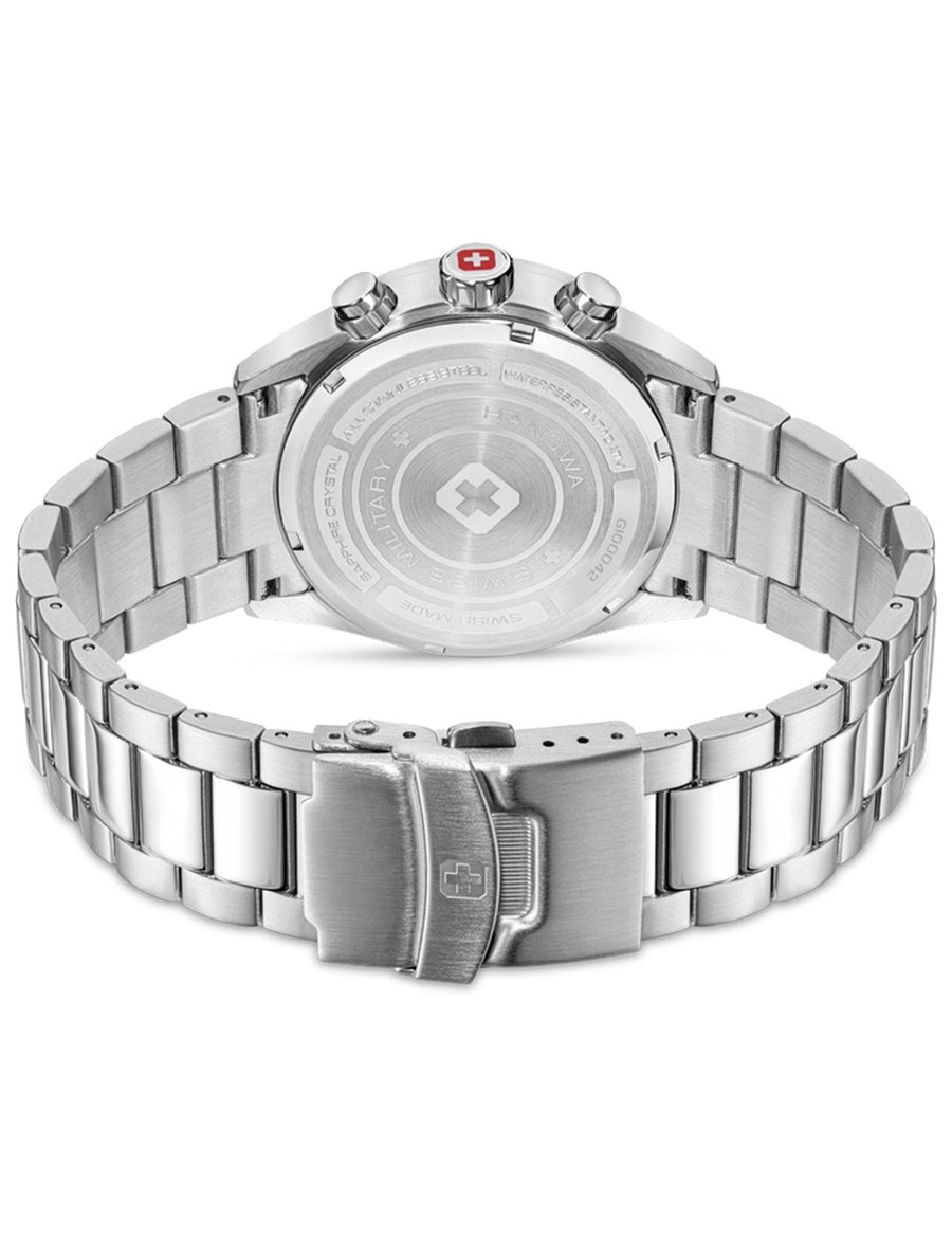 SWISS MILITARY HANOWA SMWGI0004205 Chronograph Armbanduhr 20 mm ansicht-2
