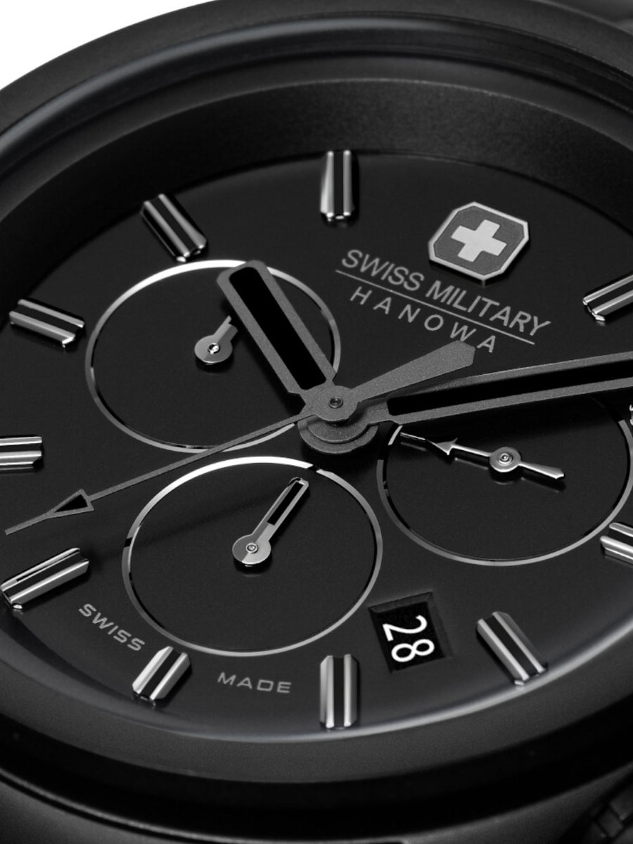 SWISS MILITARY HANOWA SMWGI0004230 Chronograph Armbanduhr 20 mm ansicht-2