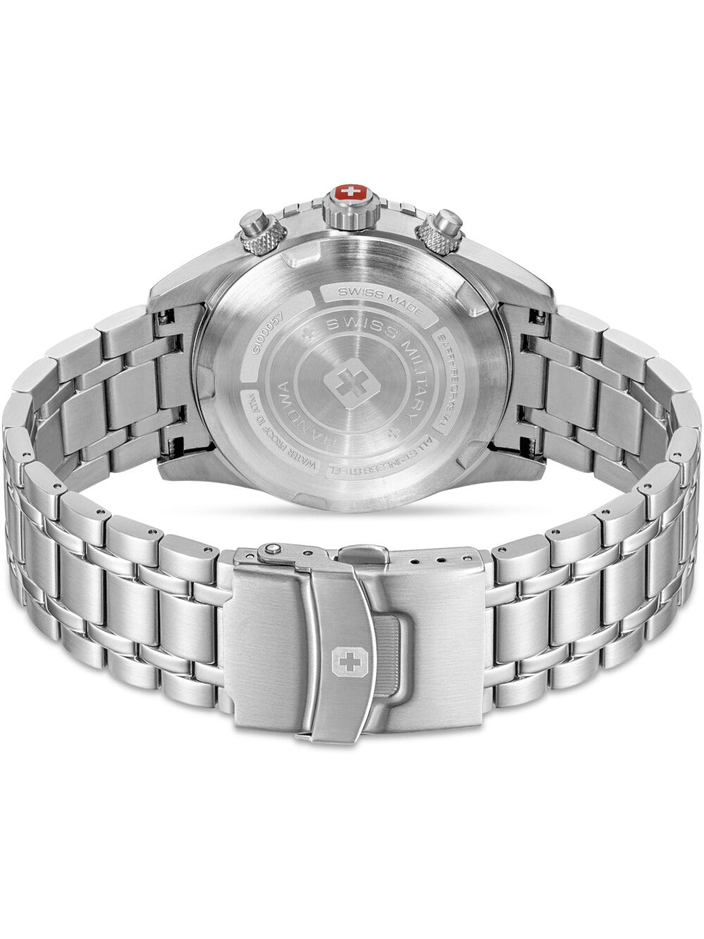 SWISS MILITARY HANOWA SMWGI0005701-SET Chronograph Armbanduhr 20 mm ansicht-2