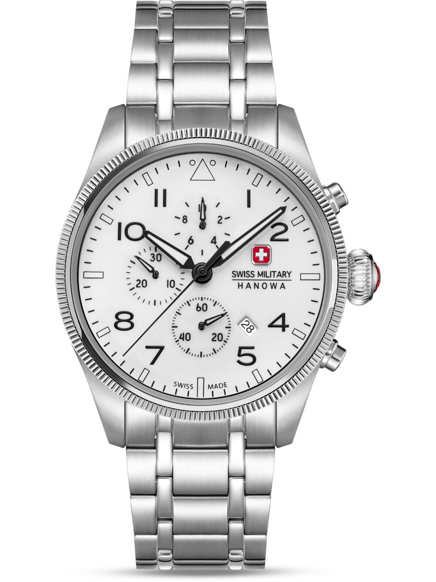 SWISS MILITARY HANOWA SMWGI0005701-SET Chronograph Armbanduhr 20 mm
