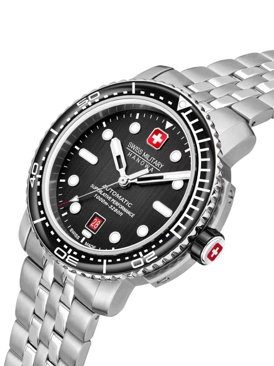 SWISS MILITARY HANOWA SMWGL0002001-SET Analoguhr Armbanduhr 20 mm ansicht-2