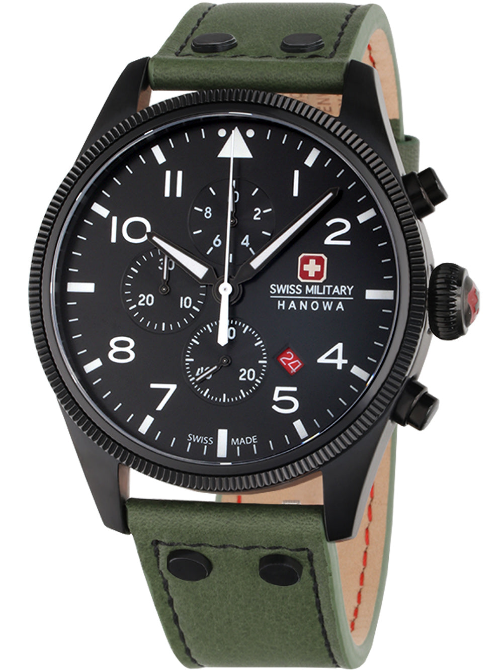 SWISS MILITARY HANOWA TUNDERBOLT CHRONO SMWGC0000430 Chronograph Armbanduhr 20 mm