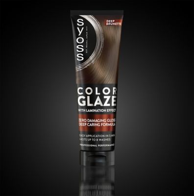 SYOSS SYOSS Color Glaze Mascarilla De Color Matiante Laminado Castaño 130 ml Haarmaske Kosmetik