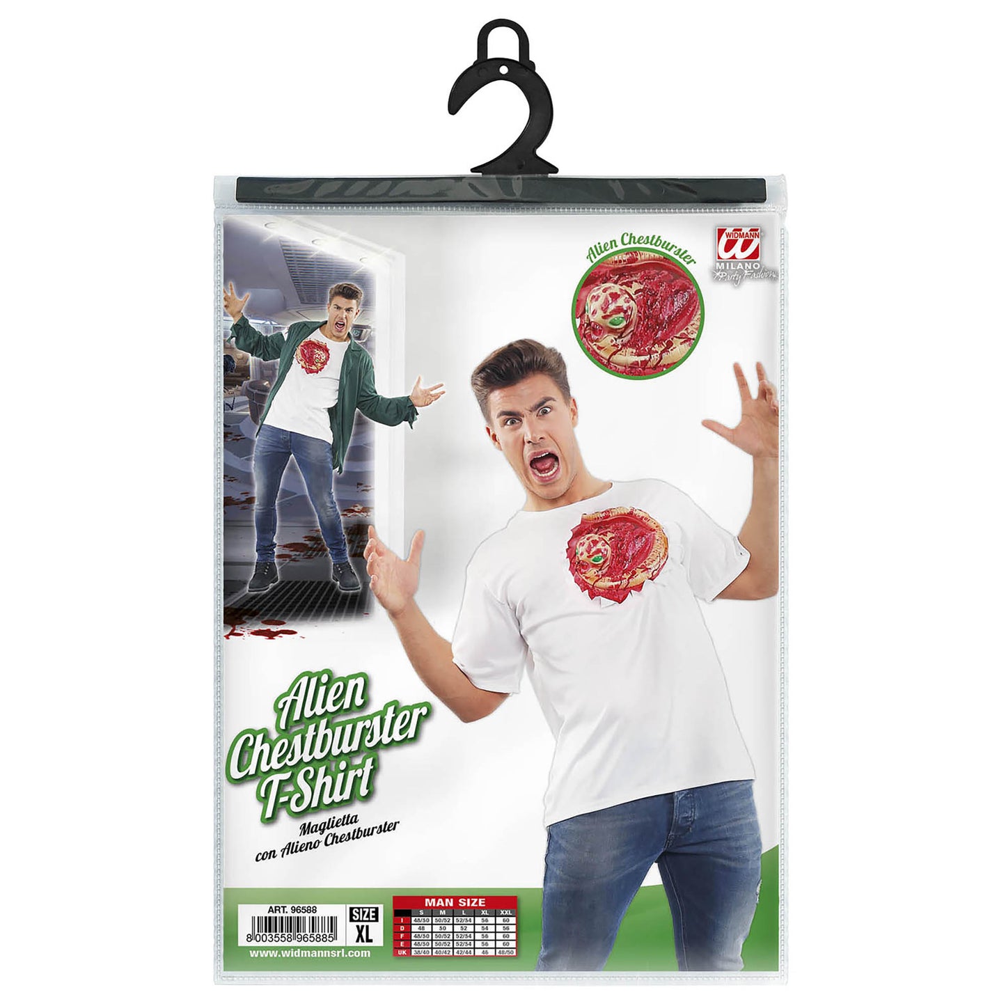 "T-SHIRT MIT ALIEN CHESTBURSTER" – Ansicht 5