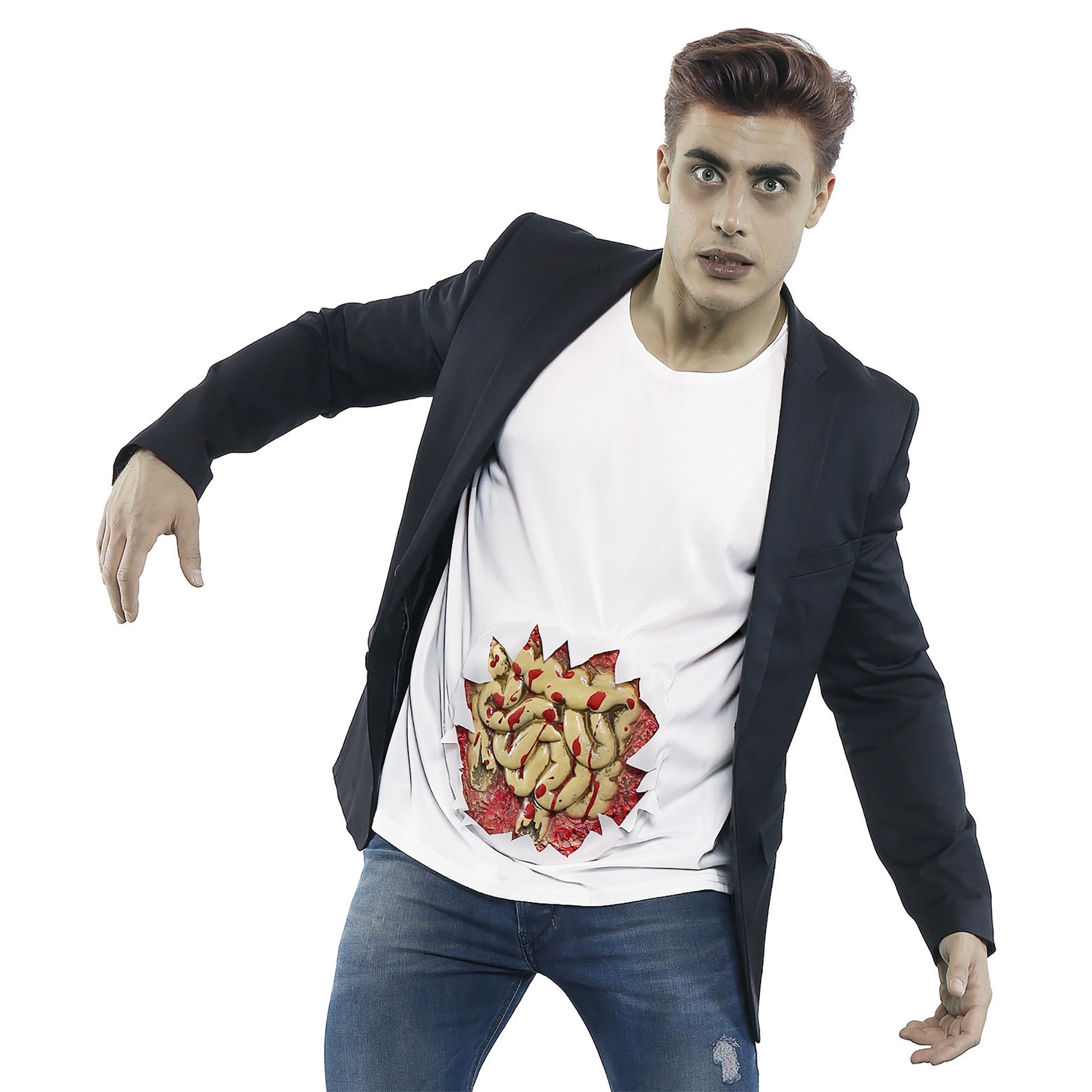 "T-SHIRT MIT DARM" – Vorderansicht