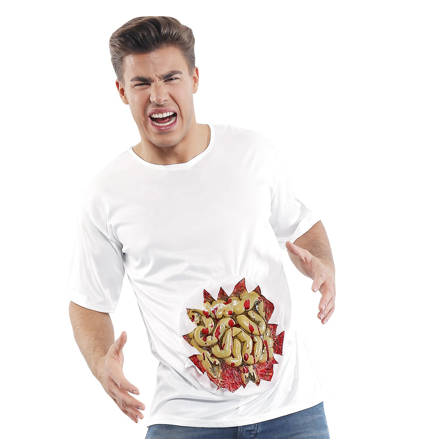 "T-SHIRT MIT DARM" – Ansicht 4