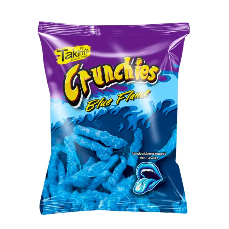 Takims Crunchies Blue Flame 90g feurig-würzige Chips
