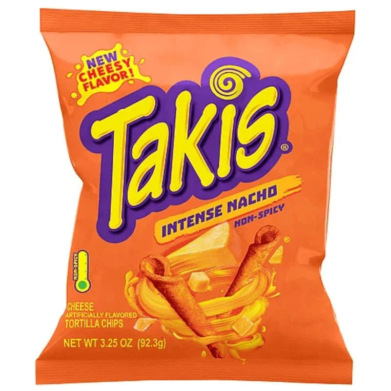 Takis Intense Nacho Chips 92.3g USA Beutel