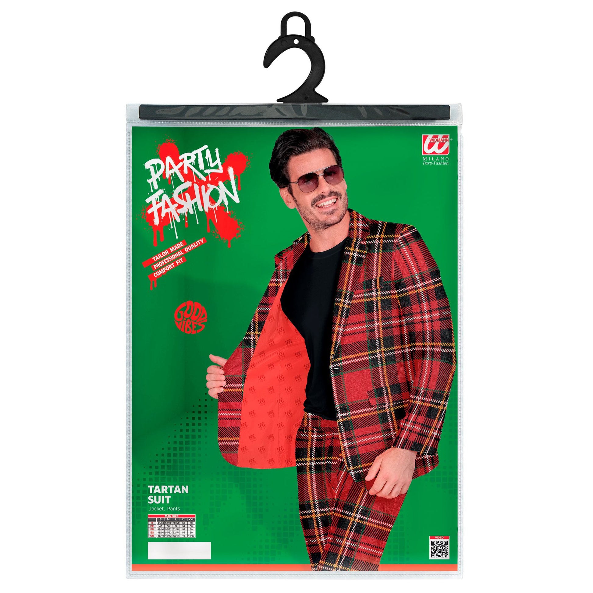 "TARTAN PARTY FASHION ANZUG" (Jackett, Hose) – Ansicht 5