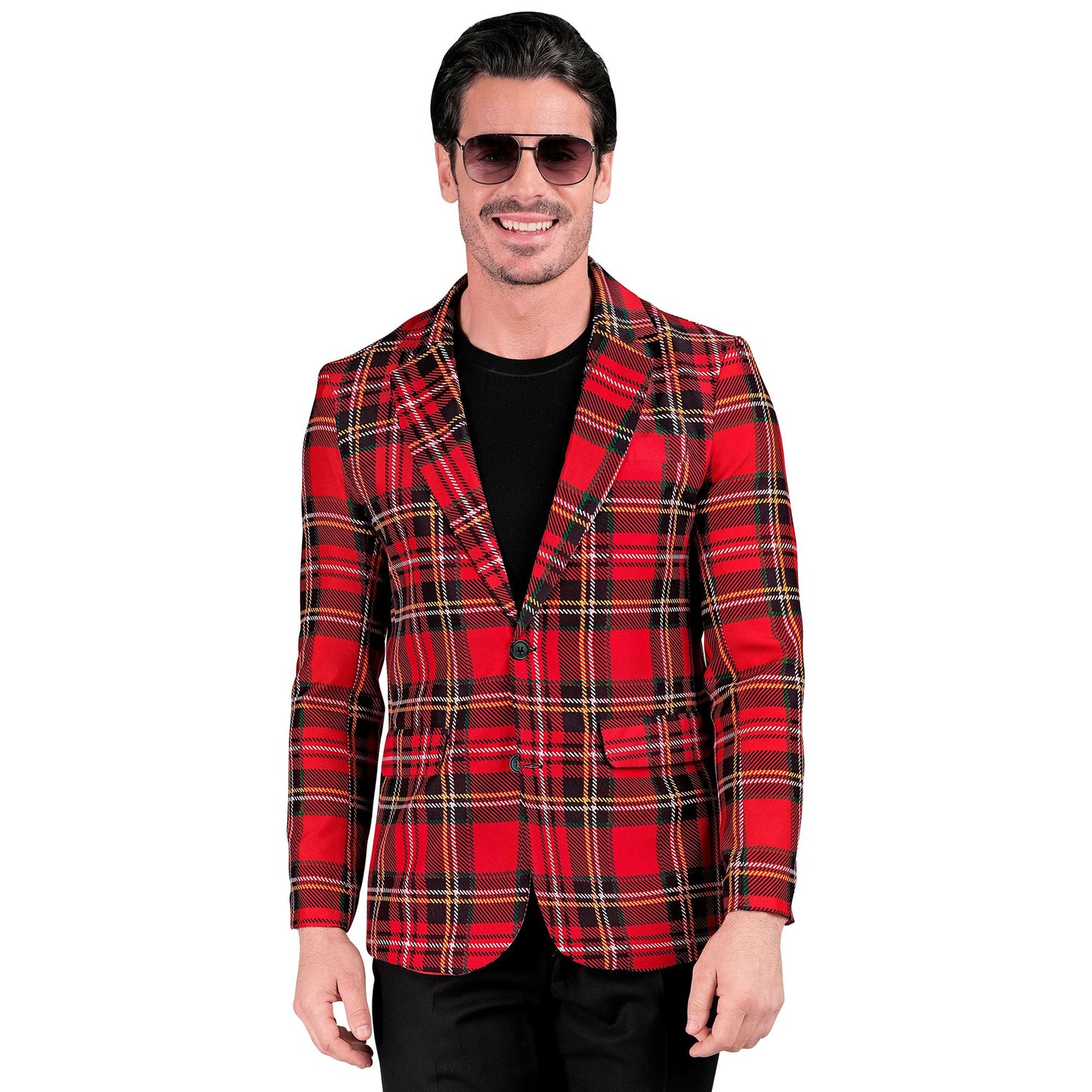 "TARTAN PARTY FASHION JACKETT" (Jackett) – Vorderansicht