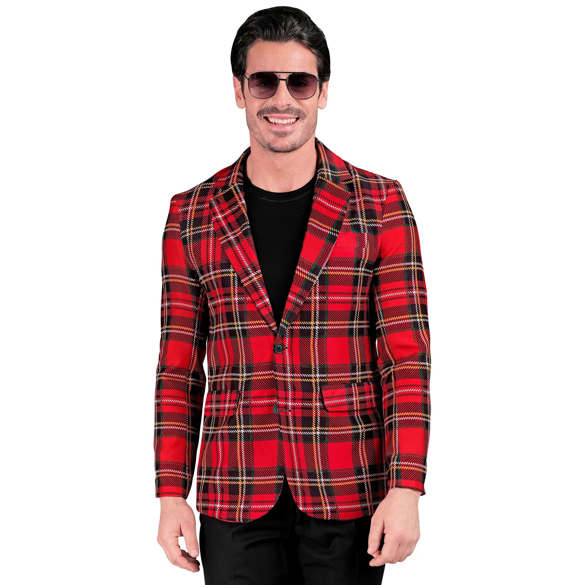 "TARTAN PARTY FASHION JACKETT" (Jackett) – Vorderansicht